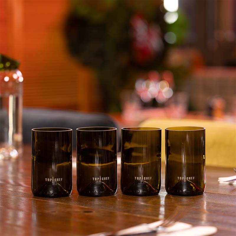 VERRES TOP CHEF LONG DRINK x4 | M6SHOP
