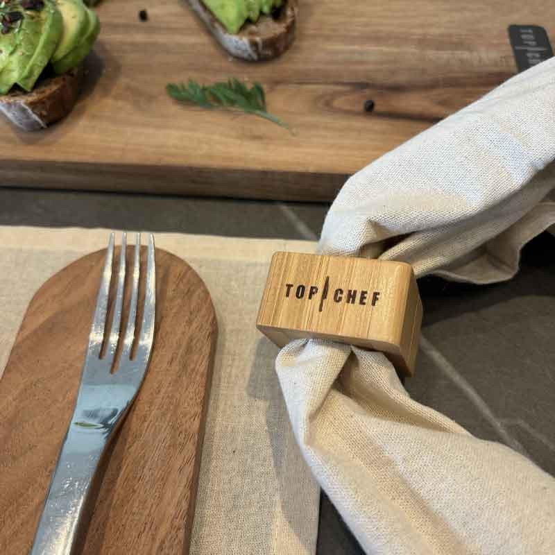 RONDS DE SERVIETTE TOP CHEF | M6SHOP